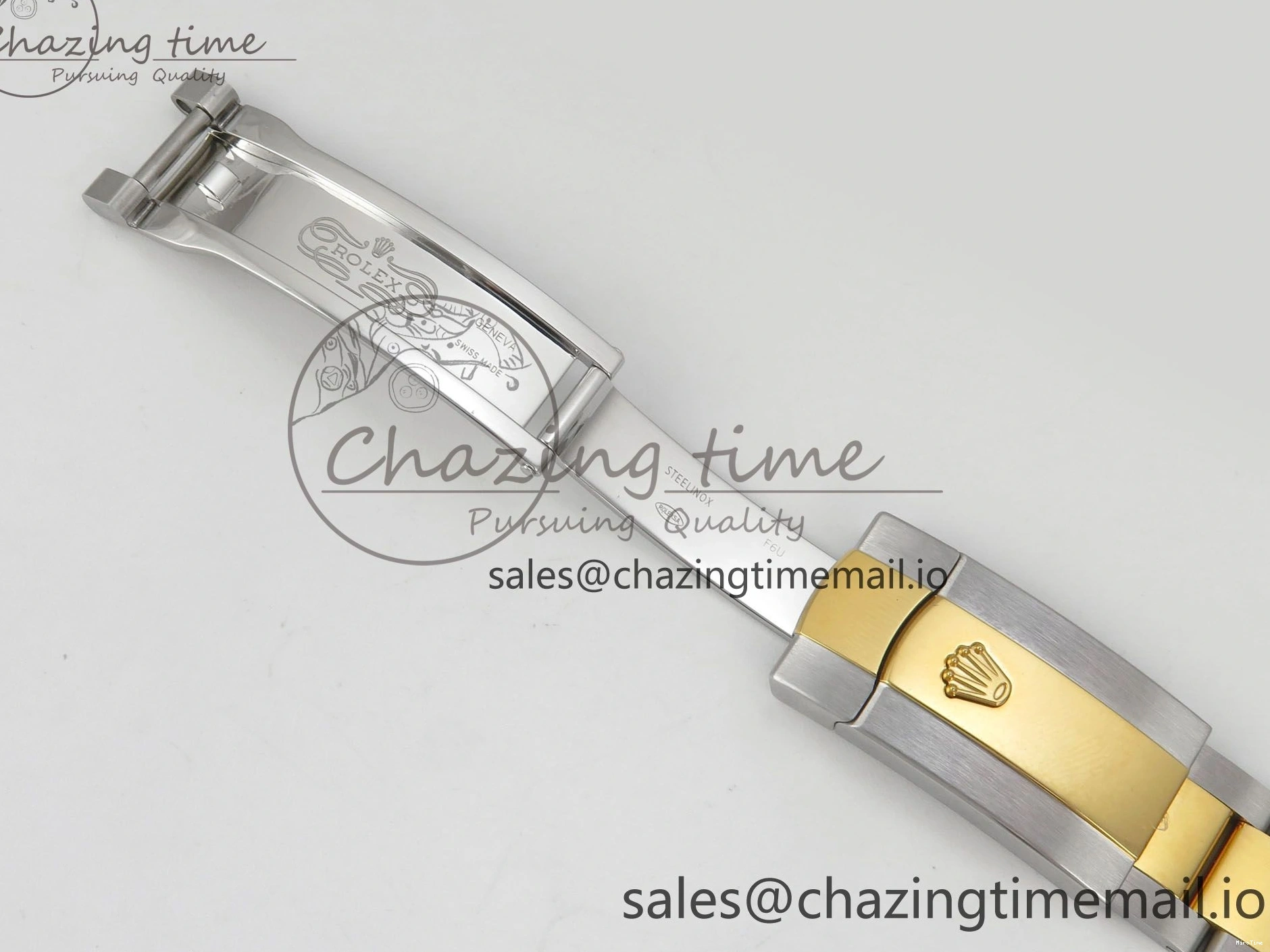 MiroTime 0510 Unisex DateJust 36 SS YG ARF 1:1 Best Edition 904L Steel YG Leaf Dial on Oyster Bracelet SH 92